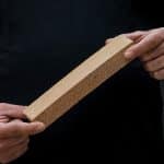 Briquette réfractaire flammée 22×5.5×3 cm