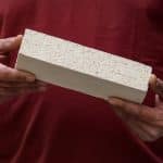 Savon réfractaire ton pierre  22×5.5×5.5cm