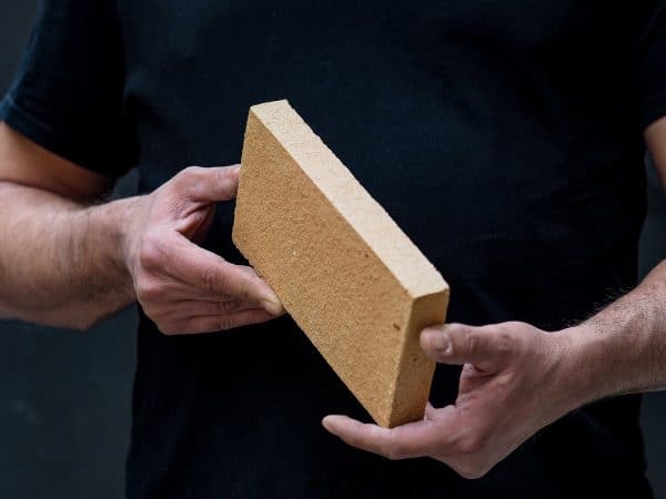 Planelle réfractaire  flammée 22x11x3 cm