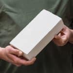 Brique réfractaire blanche 22x11x5.5 cm