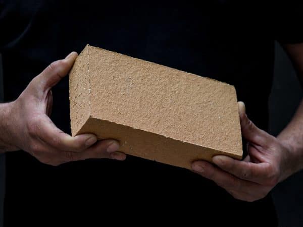 Brique réfractaire flammée 22x11x5.5cm