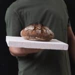 Dalle réfractaire blanche 33x33x3 cm