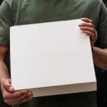 Dalle réfractaire blanche 33x33x6 cm